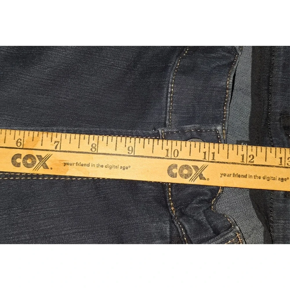 34 Heritage Charisma Jeans Mens 38x32 Blue Dark Wash Comfort Classic Denim Pant